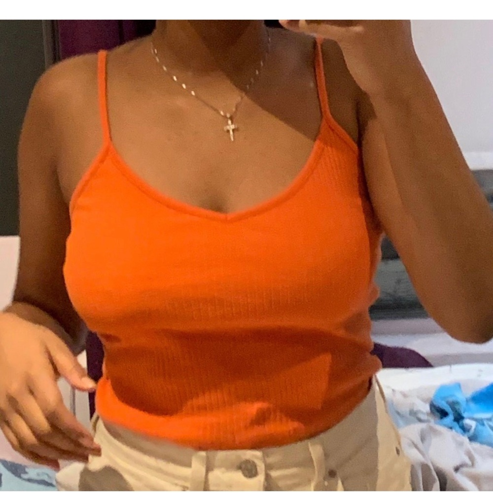 Topshop v neck tank top